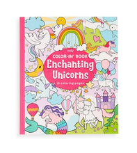 Load image into Gallery viewer, Color-In Book: Enchanting Unicorns