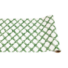 Load image into Gallery viewer, Table Runner - Green Lattice