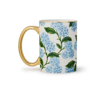 Load image into Gallery viewer, Hydrangea Porcelain Coffee Mug