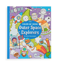 Load image into Gallery viewer, Color-In Book: Outer Space Explorers
