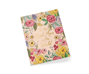 The Best Mom in the World Greeting Card
