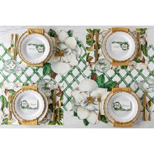 Load image into Gallery viewer, Table Runner - Green Lattice