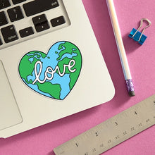 Load image into Gallery viewer, Art Sticker - Love Earth