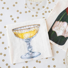 Load image into Gallery viewer, Cocktail Napkins - Champagne Coupe
