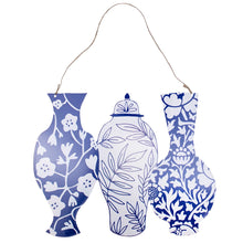 Load image into Gallery viewer, Door Hanger - Chinoiserie Vases