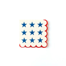 Load image into Gallery viewer, Scalloped Edge Star Cocktail Napkins