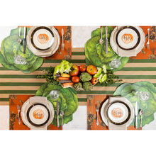 Load image into Gallery viewer, Table Runner - Kraft Green Classic Stripe