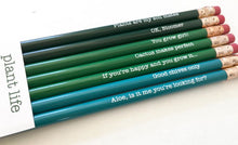Load image into Gallery viewer, Pencil Set - Plant Life