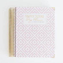Load image into Gallery viewer, Simply Yours Day Planner - Pink Geometric, undated