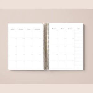 Simply Yours Day Planner - Pink Geometric, undated