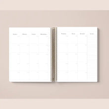 Load image into Gallery viewer, Simply Yours Day Planner - Navy Linen, undated