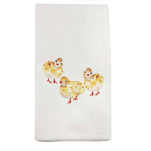 Cotton Tea Towel - Baby Chicks
