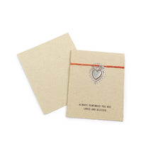Load image into Gallery viewer, Hand Forged Milagro Heart Card