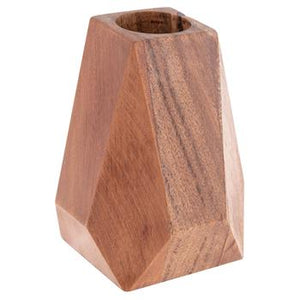 Acacia Wood Vessel - Faceted