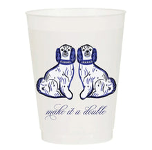 Load image into Gallery viewer, Make It A Double - Frosted Watercolor Reusable Cup