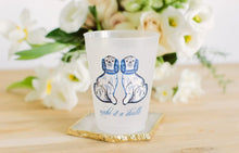 Load image into Gallery viewer, Make It A Double - Frosted Watercolor Reusable Cup