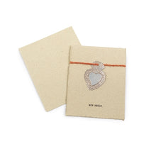 Load image into Gallery viewer, Hand Forged Milagro Heart Card