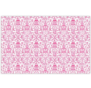 Paper Placemats - Pink Pagodas