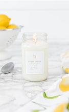 Load image into Gallery viewer, Antique Candle Company - Sweet Lemon Large Mason Jar Candle