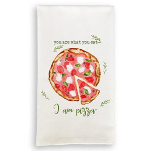 Cotton Tea Towel - You Are What You Eat...I Am Pizza