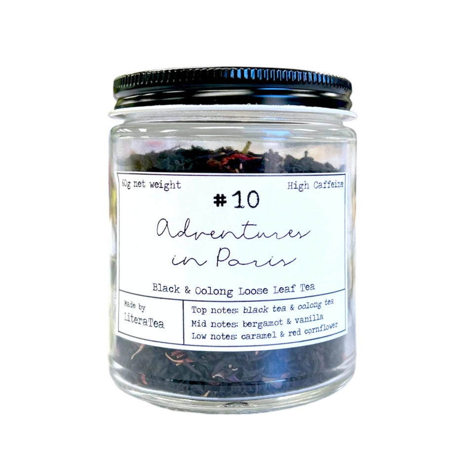 Adventures in Paris - Black and Oolong Loose Leaf Tea