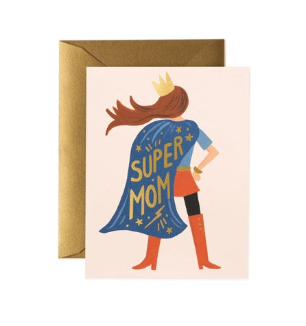Super Mom Greeting Card