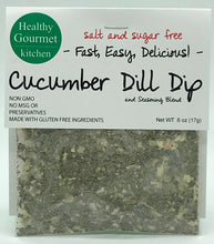 Load image into Gallery viewer, Healthy Gourmet Kitchen - Cucumber Dill Dip Mix