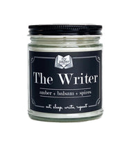 Load image into Gallery viewer, The Writer Candle Jar - Amber + Balsam + Spices