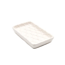 Load image into Gallery viewer, Textured Soap Dish - White
