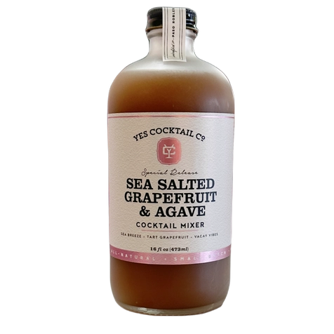 Cocktail Mixer - Sea Salted Grapefruit and Agave