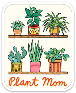 Art Sticker - Plant Mom