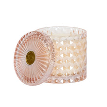 Load image into Gallery viewer, The SOi Company - Rose Vanilla Double Wick Shimmer Candle
