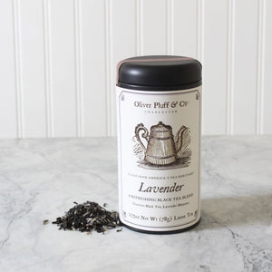 Oliver Pluff & Co - Lavender Loose Tea in Signature Tea Tin