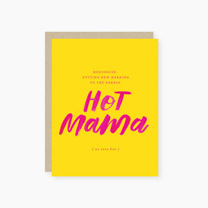 Hot Mama Menopause Greeting Card