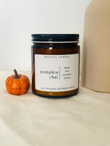 Pumpkin Chai Jar