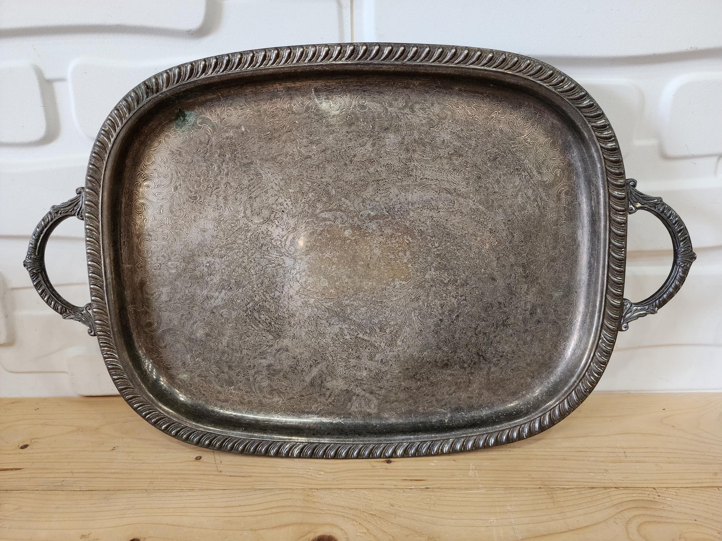 Vintage Silverplate Serving Tray