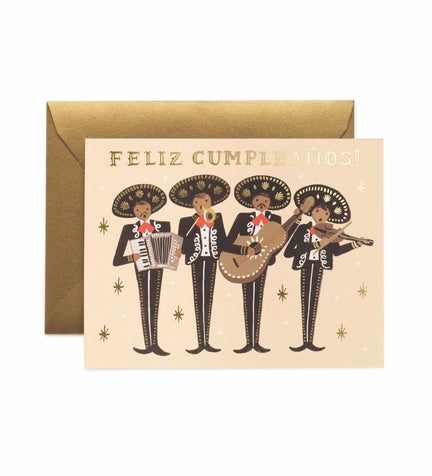 Mariachi Birthday Greeting Card