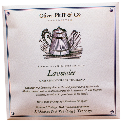 Oliver Pluff & Co - Lavender Tea Bags