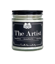 Load image into Gallery viewer, The Artist Candle Jar - Bourbon + Mandarin + Vanilla