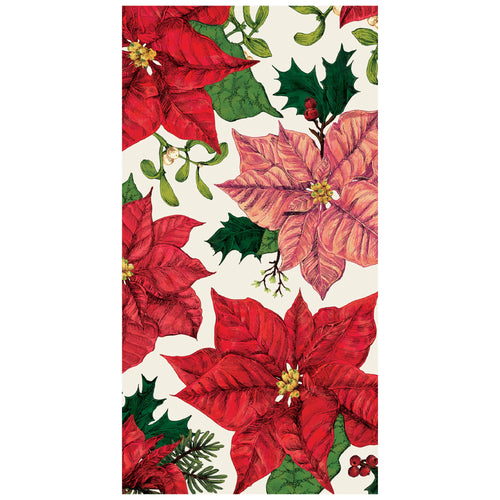 Guest Towels - Poinsettia