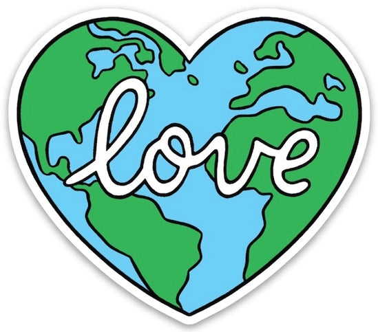 Art Sticker - Love Earth