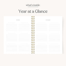 Load image into Gallery viewer, Elyse Breanne Designs Planner - Blue Stripes, undated