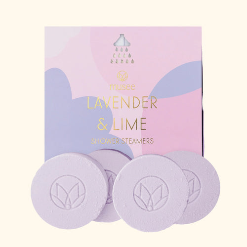 Musee Bath Lavender and Lime Shower Steamers
