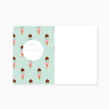Load image into Gallery viewer, Pocket Journal - Cherries and Ice Cream