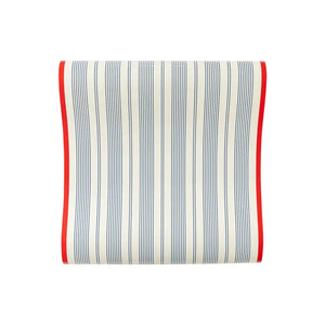 Red and Blue Striped Table Runner