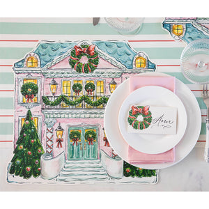 Paper Placemats - Die Cut Holiday Home