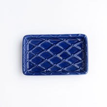 Load image into Gallery viewer, Textured Soap Dish - Navy Blue