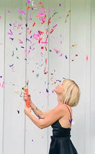 Load image into Gallery viewer, HOORAY Confetti Fountain - Assorted Rainbow Colors