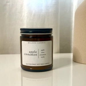 Apple Cinnamon Candle Jar