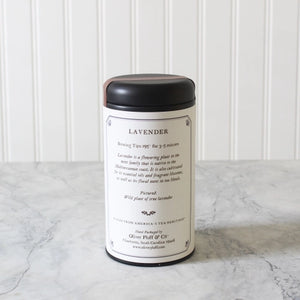 Oliver Pluff & Co - Lavender Loose Tea in Signature Tea Tin